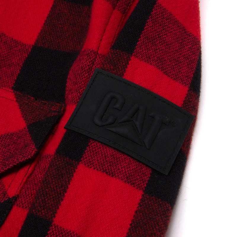 Red CatFootweat Buffalo Check Men's Clothing | LP7016935