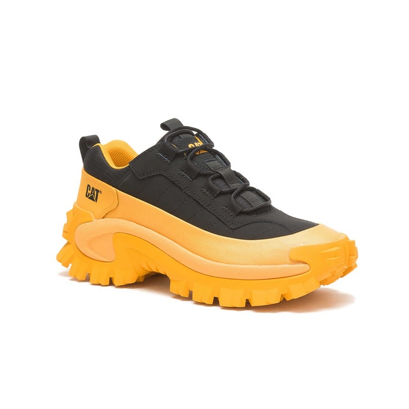 Yellow / Black CatFootweat Intruder Waterproof Galosh Women's Shoes | JL4085139