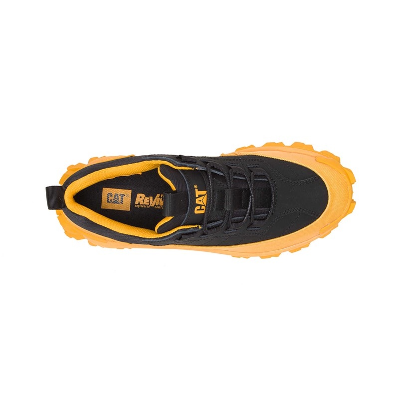 Yellow / Black CatFootweat Intruder Waterproof Galosh Women's Shoes | JL4085139